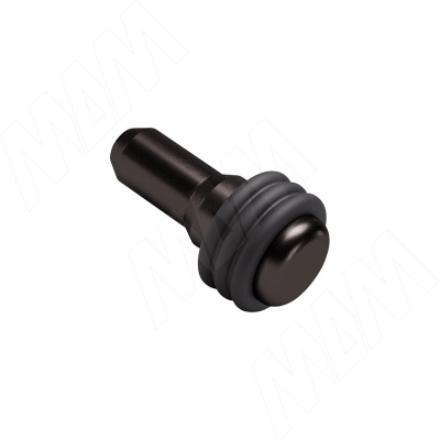 Полкодержатель OR для стекла, чёрный