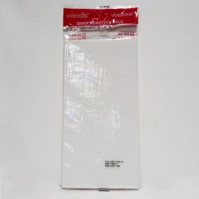 80364 Подпятник войлочный 240х120мм белый (1)